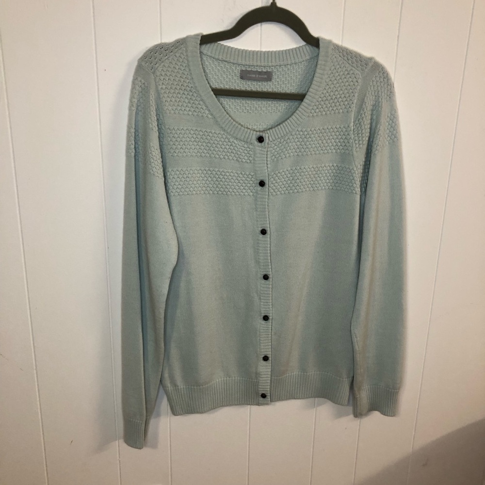 Samsoe Samsoe Chalk Blue Cardigan Sweater XL